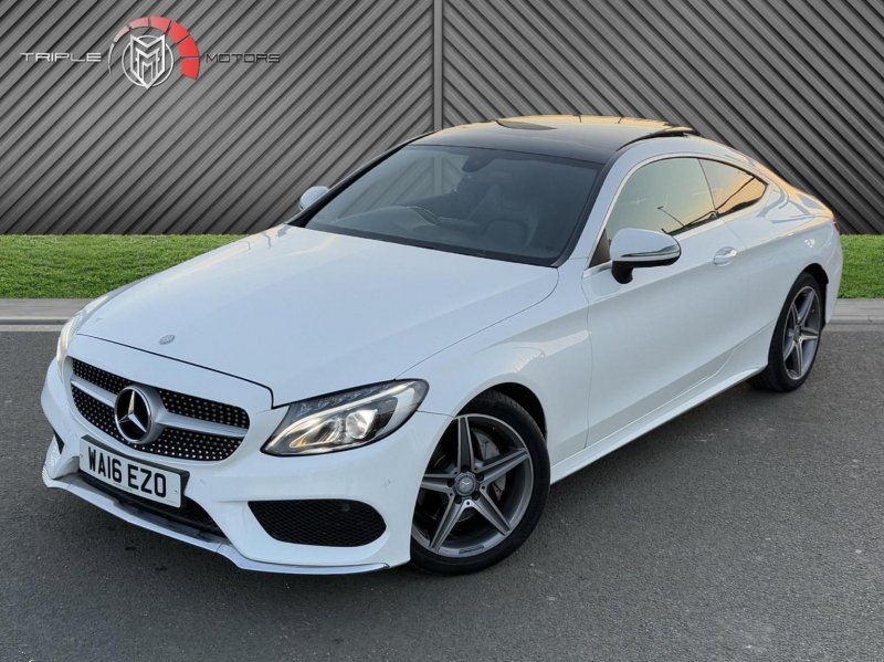 MERCEDES-BENZ C CLASS 2.1 C220d AMG Line (Premium) G-Tronic+ Euro 6 (s/s) 2dr